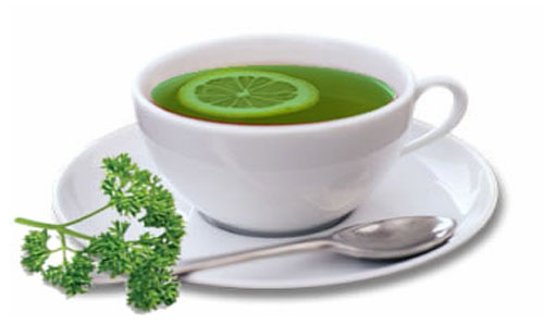 parsley tea