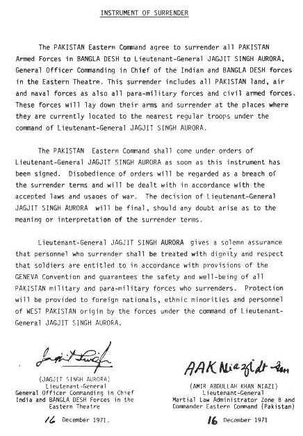 Instrument Of Surrender