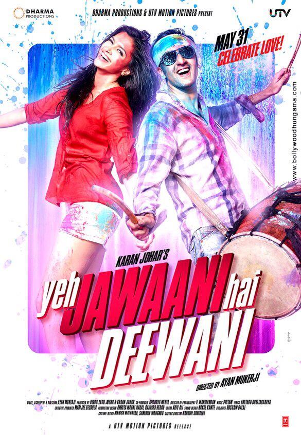 yeh jawaani hai deewani karan johar ranbir kapoor deepika padukone ayan mukherjee