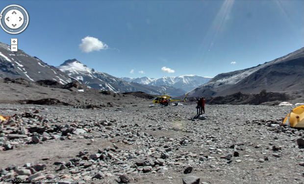 everest base camp google maps