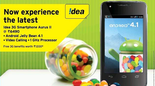 idea aurus 2 android jelly bean