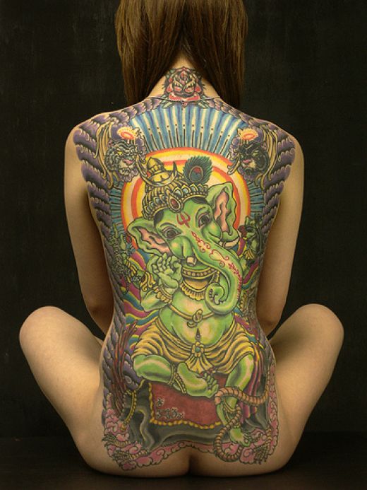 brahma religious tattoo