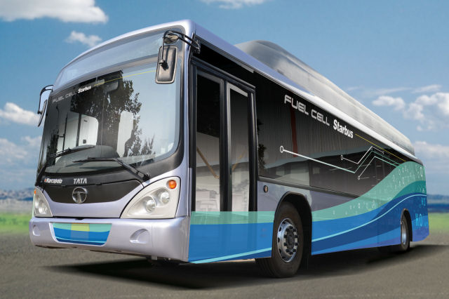 Tata Motors and ISRO Fuel Cell Bus