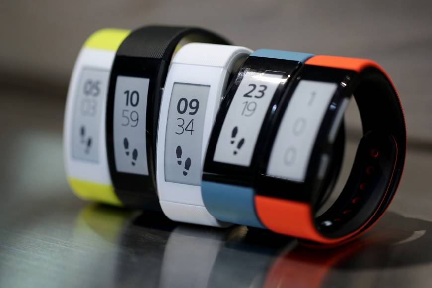 Sony ePaper watch like Fitbit 