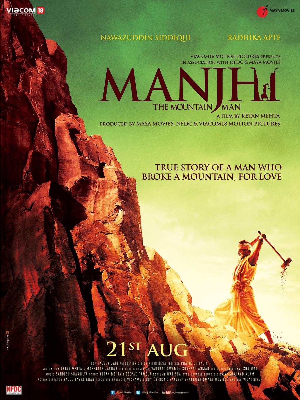 Watch : Manjhi – The Mountain Man Trailer Starring Nawazuddin Siddiqui