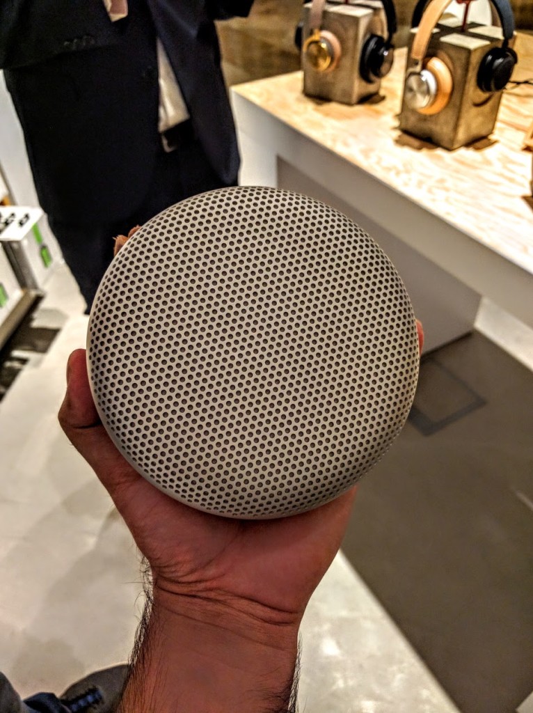 Beoplay A1 portable bluetooth speakers