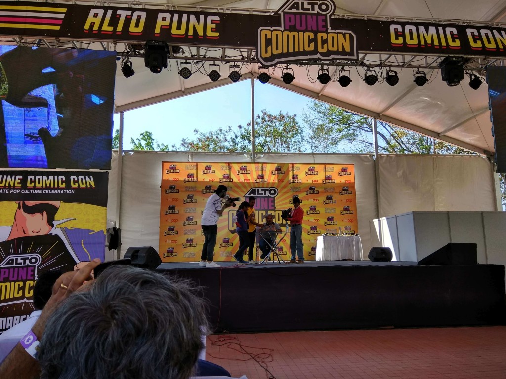 saumin patel pune comic con