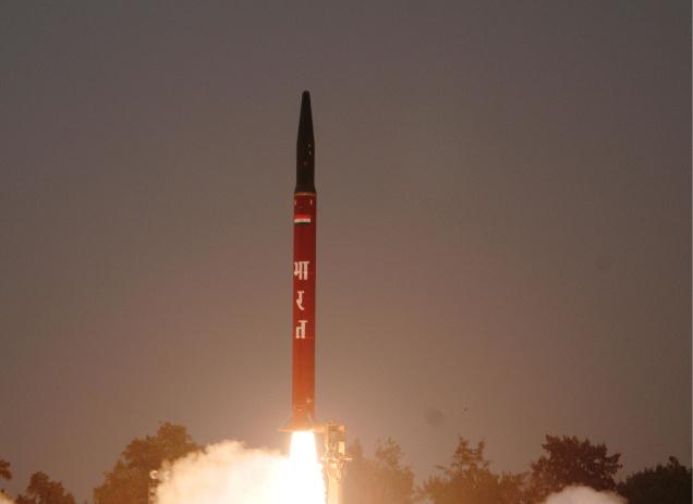 nuclear capable Agni 1 missile successfully test fired